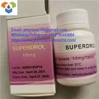 Superdrol (Methasteron) 10 mg*100/Flasche Fertige Tabletten